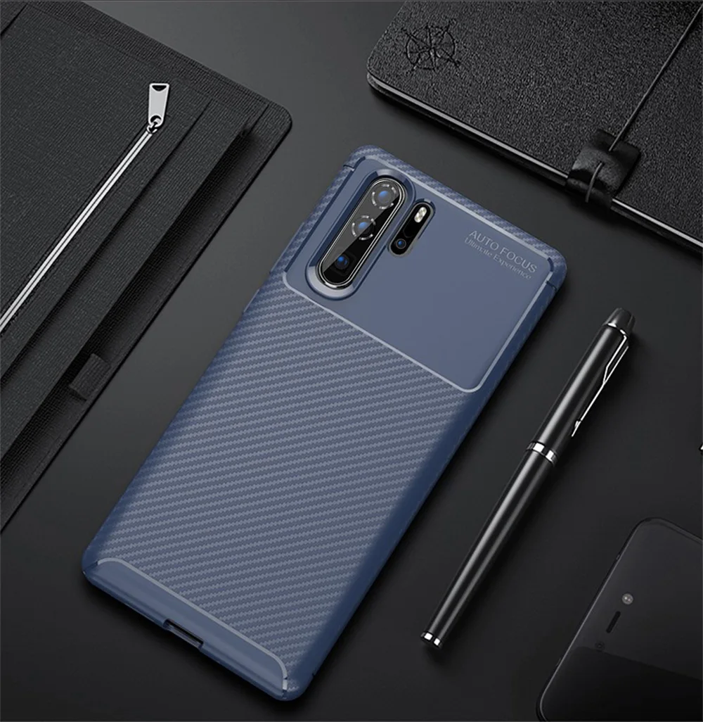 Для huawei P30 Lite чехол из углеродного волокна противоударный чехол для телефона для huawei P 30 Lite Pro/P30 чехол 360 полная защита бампер