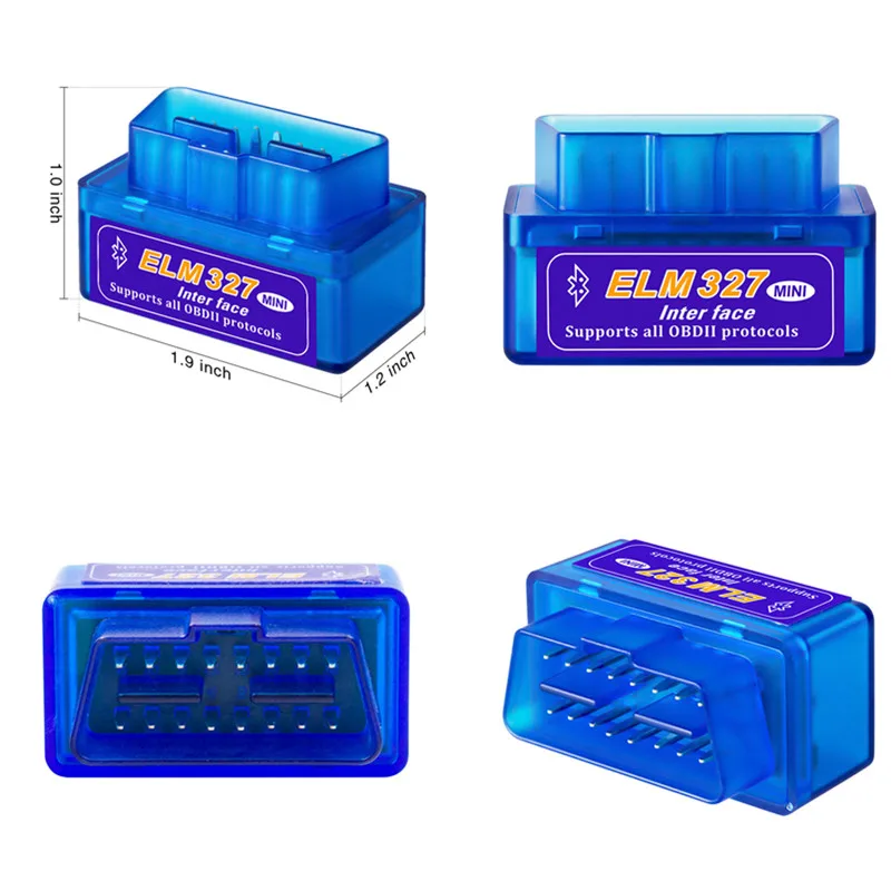Auto Car Scanner ELM327 Bluetooth Interface automotivo scaner automotriz Mini V2.1 OBD2 ELM 327 diagnostic scanner |