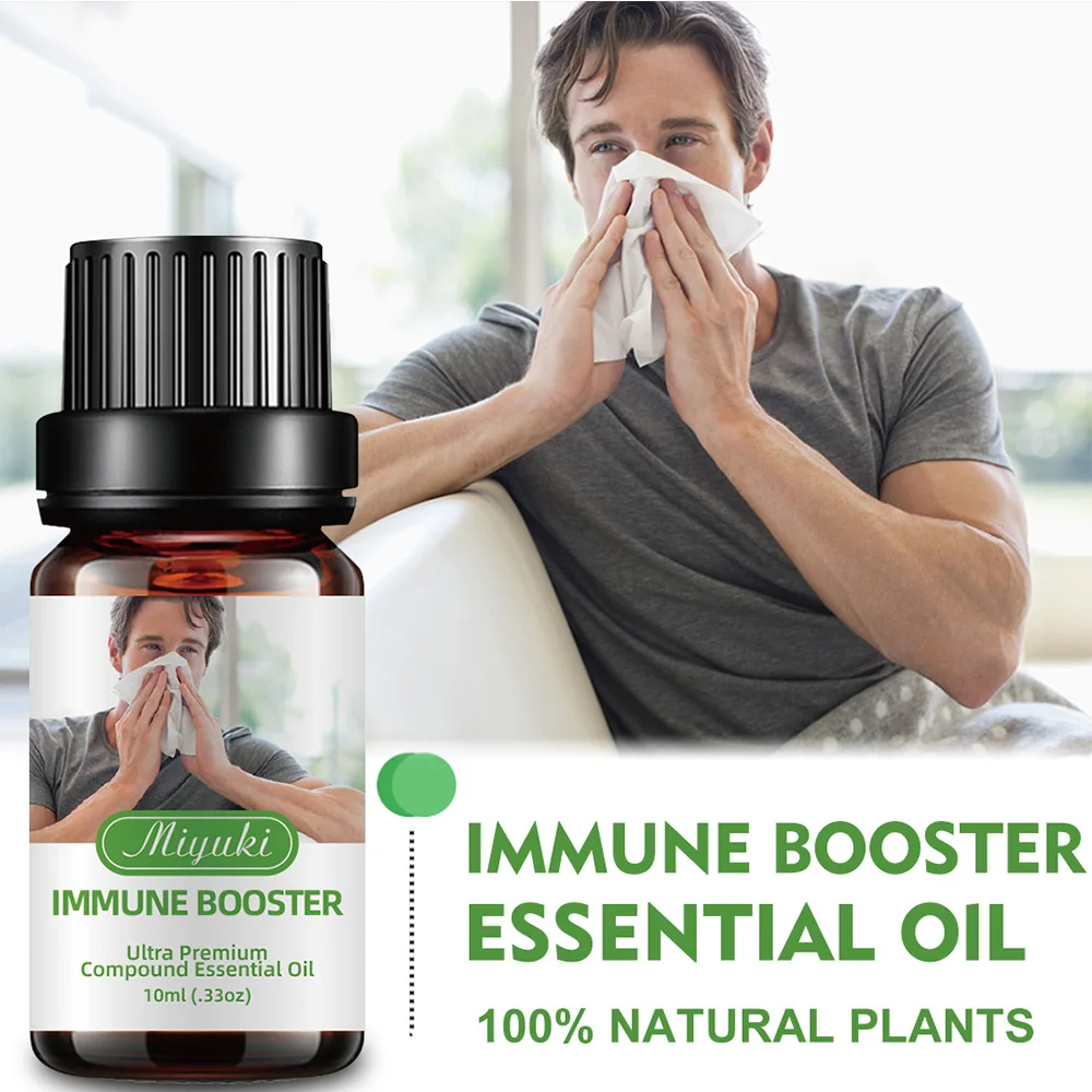 

10ml Pure Essential Oils Relieve Stress Improve Body Immunity Help Deep Sleep Essential Oil Suitable for Humidifier Diffuser