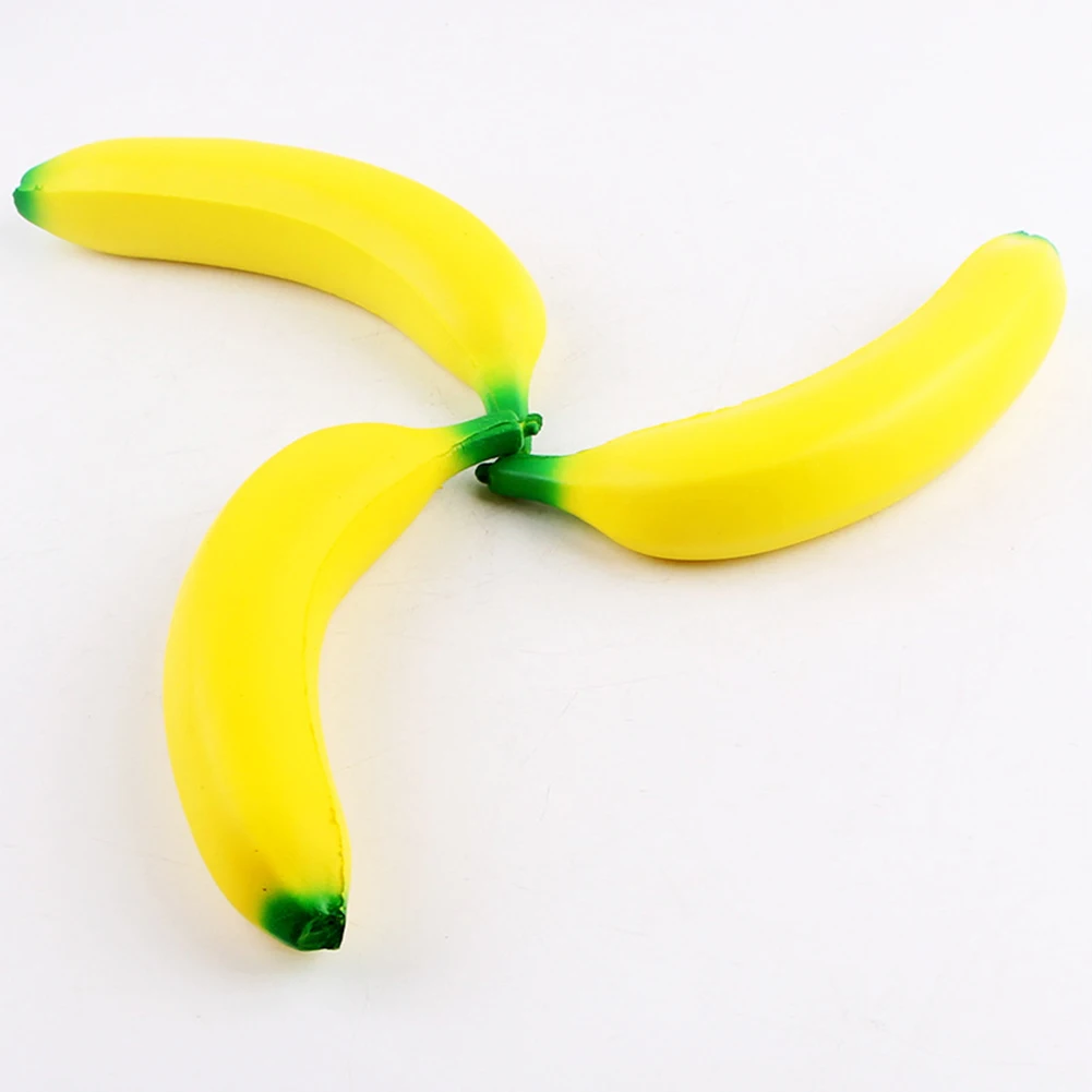

Soft Squeeze Toy Super Slow Rebound Simulation Big Banana Pu Decompression Toy Simulation Fruit Soft Decompression Funny Toy