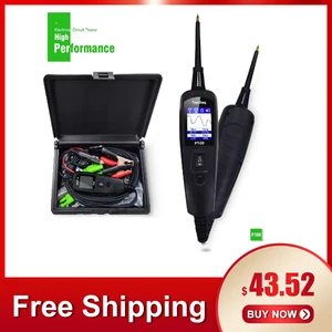 Автомобильный диагностический прибор Jdiag P100, щуп для электрической цепи, для автомобилей и грузовиков, аналог PT150