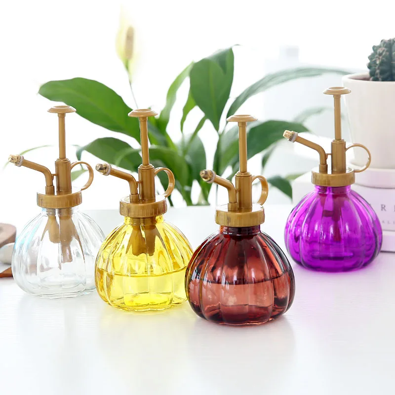 Красочная Тыква Винтаж садоводства устройство Ретро Стекло ваза для полива s