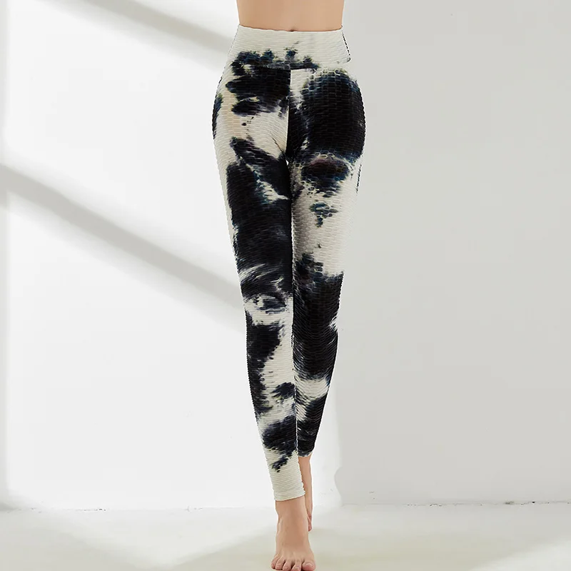 

Women Leggings Sexy Tie Dye High Waist Spandex Jeggings Skinny Workout Push Up Fitness Leggings Feminina