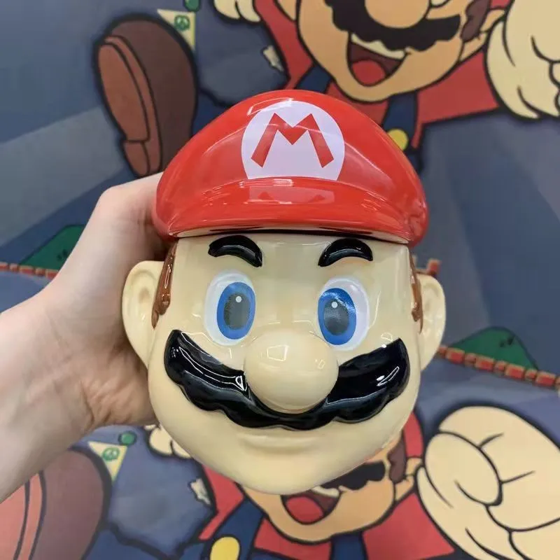 3D Керамическая кофейная кружка Super Mario для канализации чашка молока чая и
