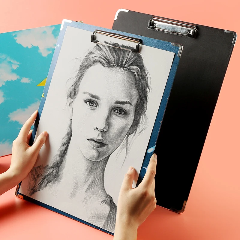 8K скетч панель с зажимом водонепроницаемая доска для набросков 40*30 см рисования