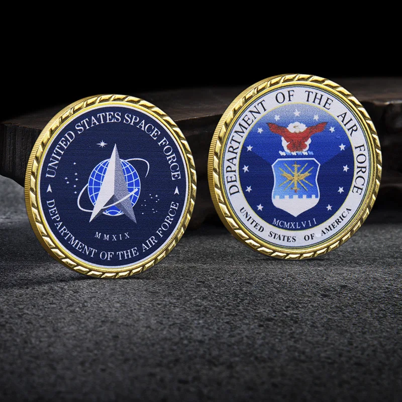

United States Special Force Department of The Air Force Collection Art Commemorative Coin Plated Collectibles Coin Military Coin