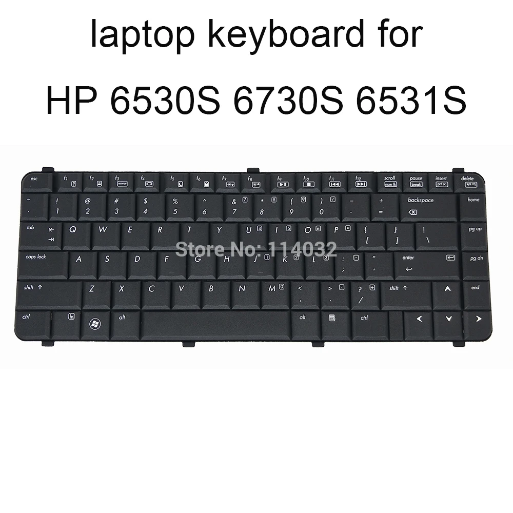 

notebook keyboard for HP 6530S 6530 6730s 6531s 6731s 6535s 6735s 6535 6735 US English black keyboards repair parts 490267-001