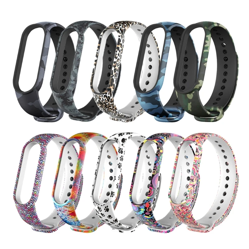 watchband replacement soft silicone waterproof wristband for xiao mi mi band 6 wearable devices smart accessories h9eb free global shipping