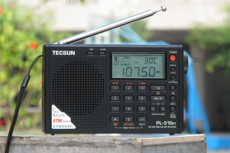 Новый Tecsun PL 310ET полный радио с широким диапазоном цифровой демодулятор FM/AM/SW/LW