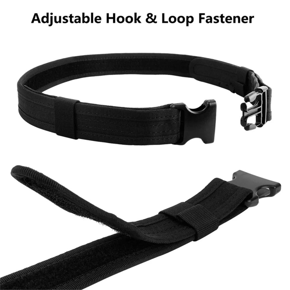 Тактический ремень регулируемый пояс с быстроразъемной пряжкой в стиле милитари