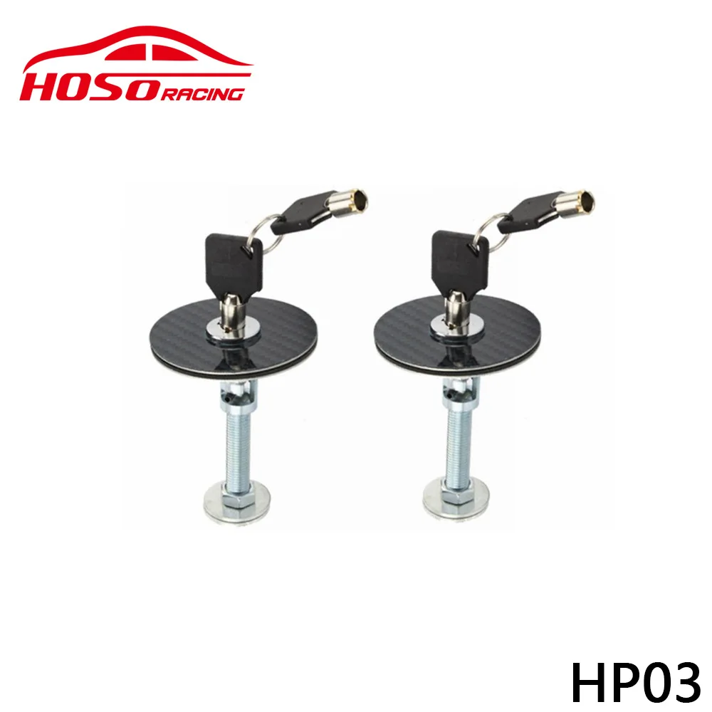 Автомобильный JDM крышка капота двигателя замок набор штифтов для ключа