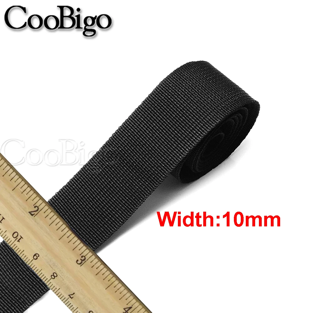 1 yards Assorted Colors 3/8"(10mm) Polypropylene PP Webbing Ribbon Band Strap Dog Collar Harness Outdoor Backpack Bag Parts | Дом и сад