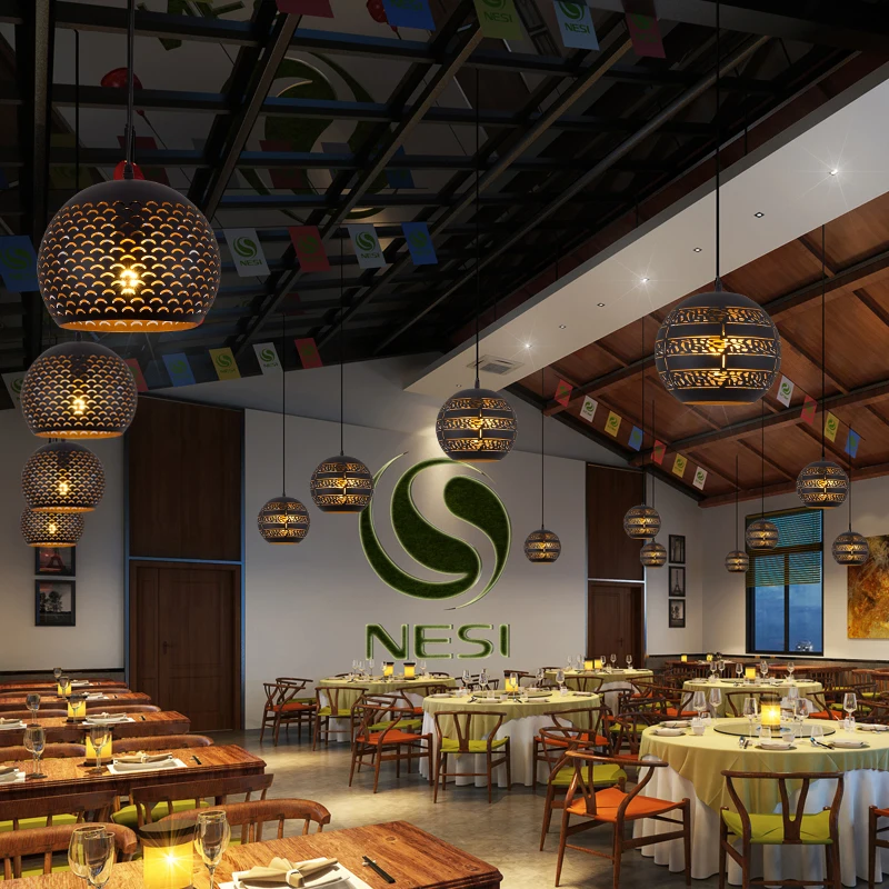 Подвесные светильники-искусство для гостиной столовой Кофейни виллы | Лампы и