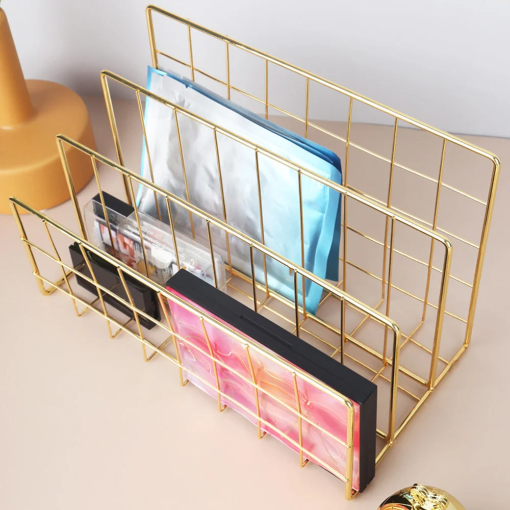 

Magazine Organizer Rack Mail Sorter Desktop Storage Holder for Home Office