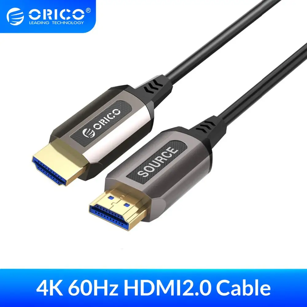 ORICO кабель Папа-папа 4K 60HZ 18 Гбит/с оптическое волокно разъем для ТВ ПК проектор