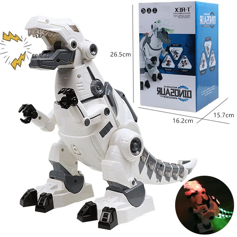 Робот игрушка динозавра с дистанционным управлением электрические ходячие