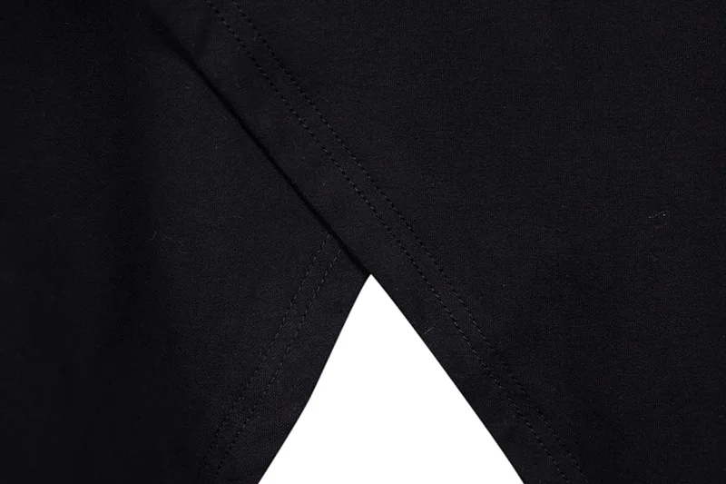 Толстовка мужская сверхдлинная черная в хипстерском стиле | Мужская одежда