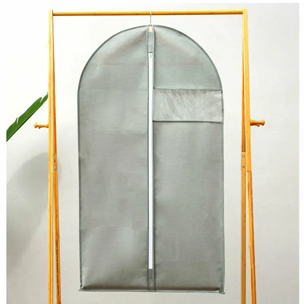 1 шт. 3 размера Дышащая пыли мешки для хранения одежды костюм пальто одежда