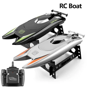 2.4G Radio RC Boats 25KM/H High Speed RC Racing Boat 7.4V Capacity Battery Remote Control Boats Dual in Pakistan