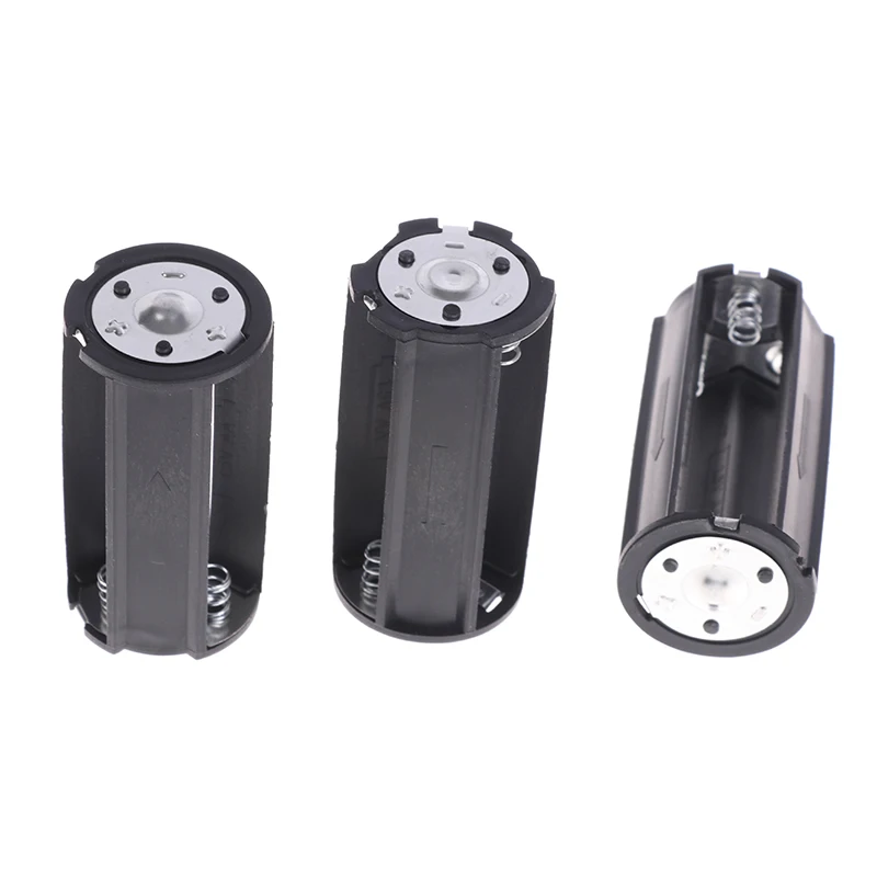 

1pcs OR 3pcs 3x AA to D Size Converter Holder Case Box Battery Adapter