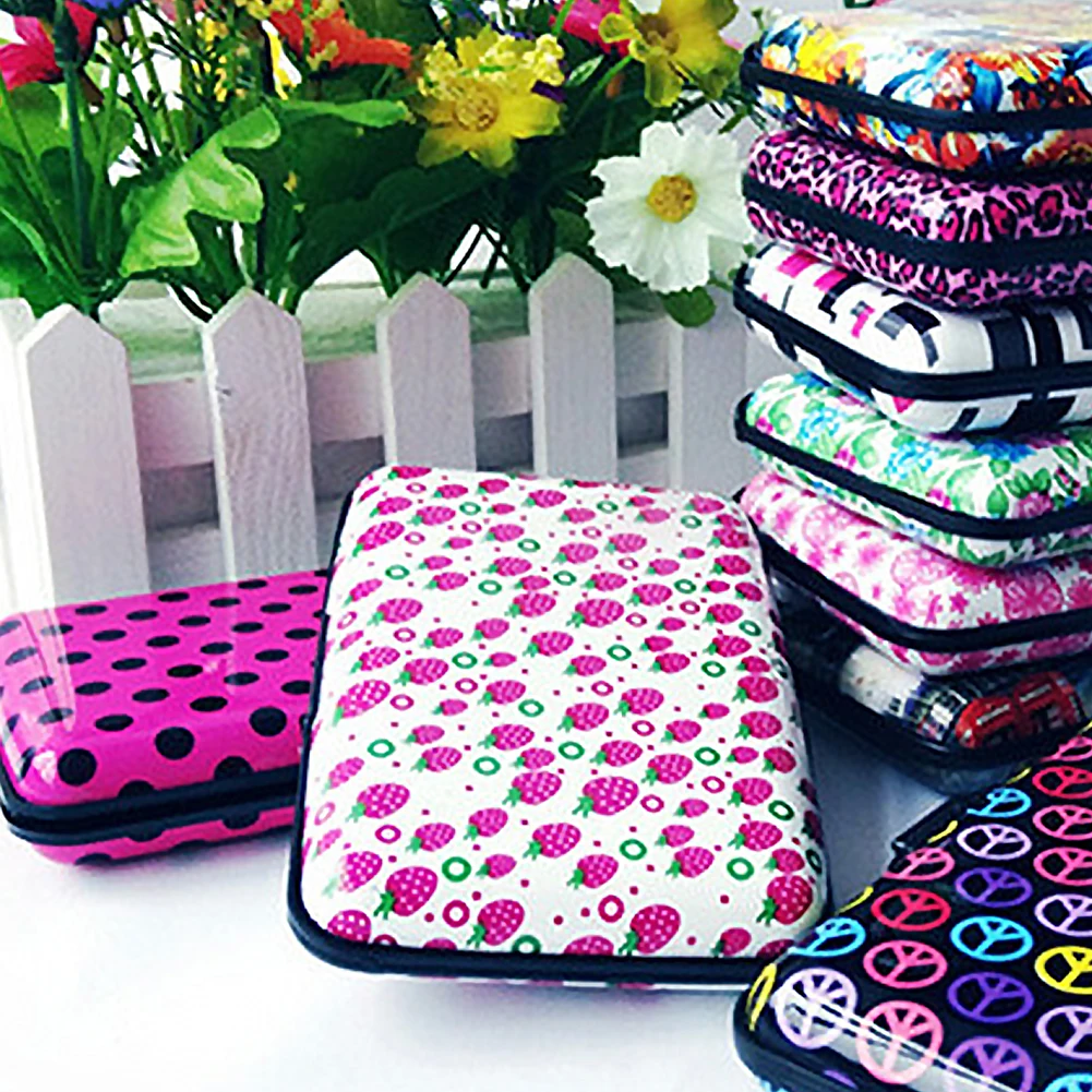 Модный держатель для удостоверения личности практичный алюминиевый Портативный