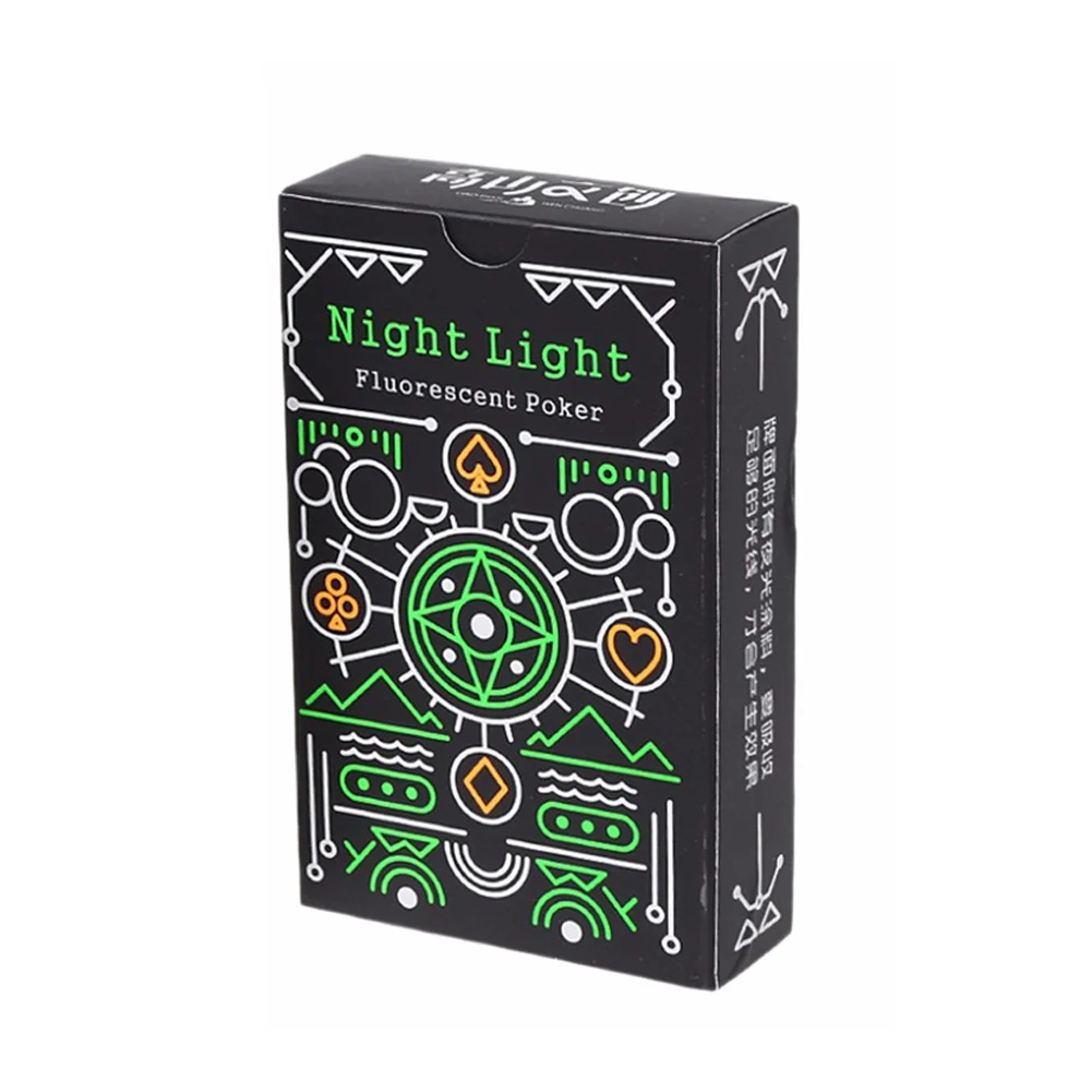 

Luminous Poker Cards Glow in The Dark Playing Cards for Gathering Party in Bar Party KTV Night