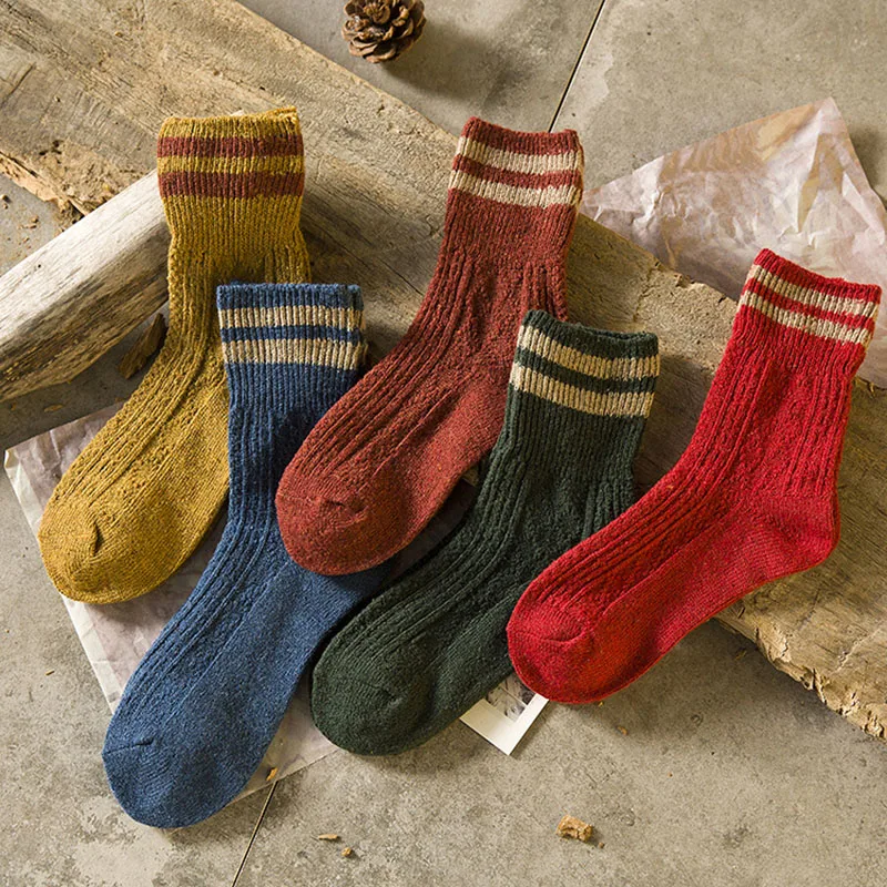 

Soft Thick Warm Socks Winter Women Long Stocking Warm Thigh High Socks Ladies Girls Fashion Over Knee Socks Winter Thermal Socks