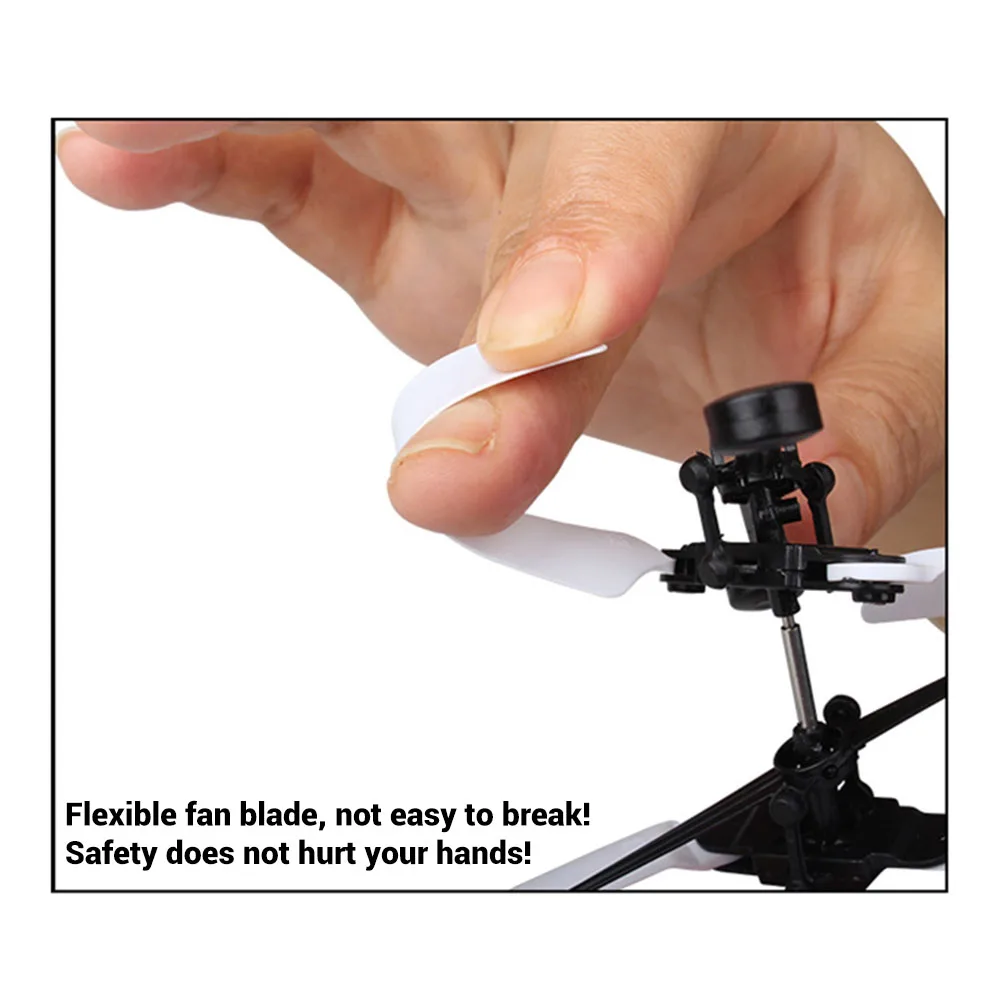 Светодиодный мини-Дрон Летающий индукционный Квадрокоптер Радиоуправляемый с