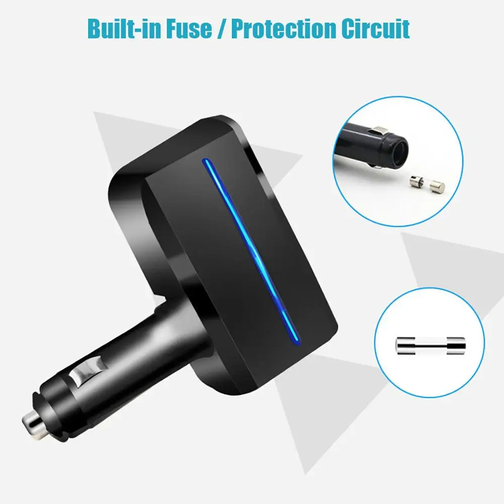 2019 2 Порты USB 0 Бетти Зарядное устройство 12V 24V и двойной розетки Автомобильный