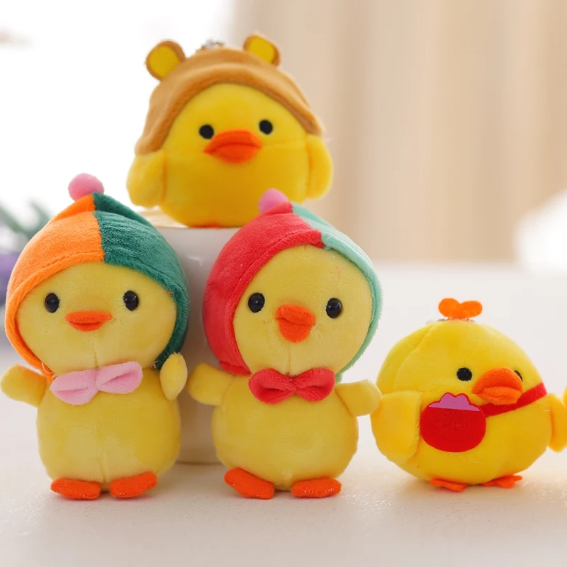 Приблизительный размер 10 см Милый плюшевый Цыпленок мягкая кукла плюшевые
