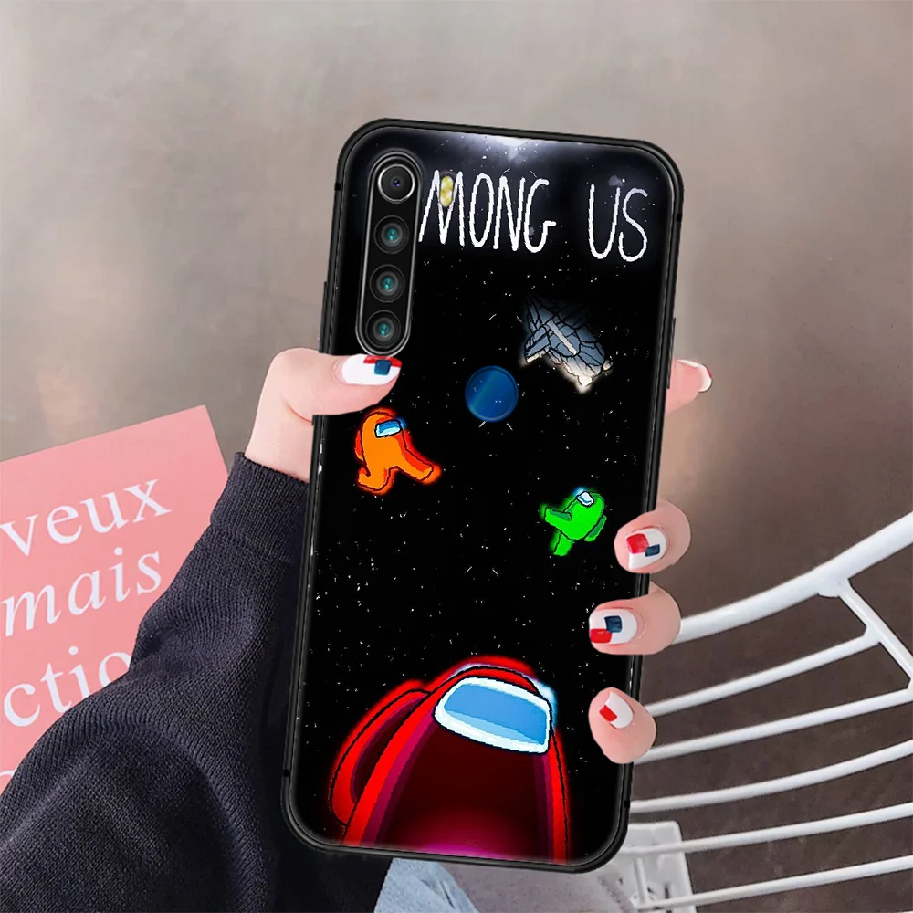 

Game Among Us Hot Colorful Phone Case Cover Hull For XIAOMI Redmi 7a 8a S2 K20 NOTE 5 5a 6 7 8 8t 9 9s Pro Max black Etui Pretty