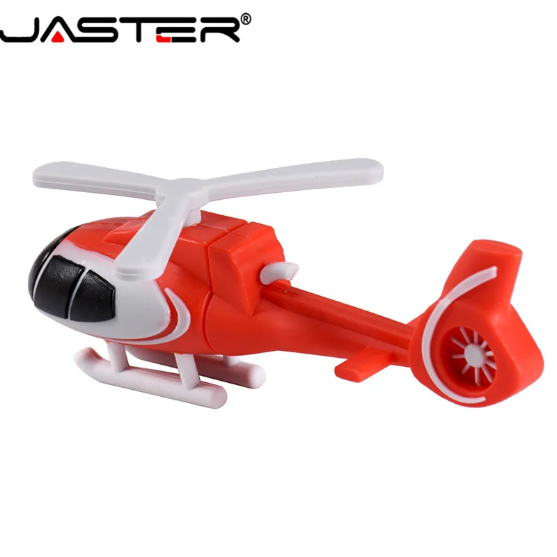 JASTER USB 2 0 мультяшный вертолет модель usb флэш-накопитель 4 Гб 128 ГБ 16 32 64