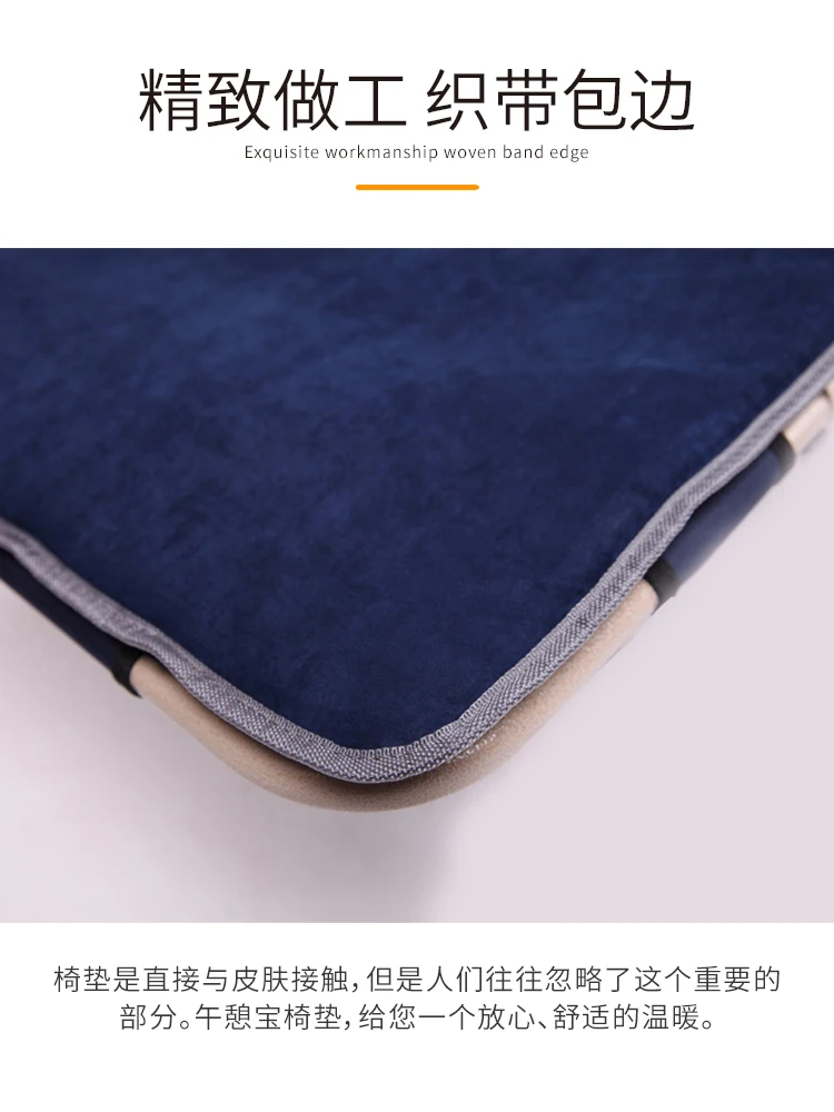 

A1 Noon Rest Folding Pad For Chair Portable Soft Padded Memory Foam Cushion For Chaise Lounge Widening Foldable Mattress