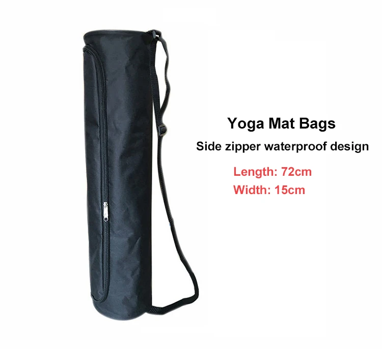 yoga bag 173*61 см фитнес-коврик для йоги 6 мм ПВХ для начинающих танцев эстерилла Йога Пилатес коврик для упражнений Йога сумка - Цвет: yoga bag