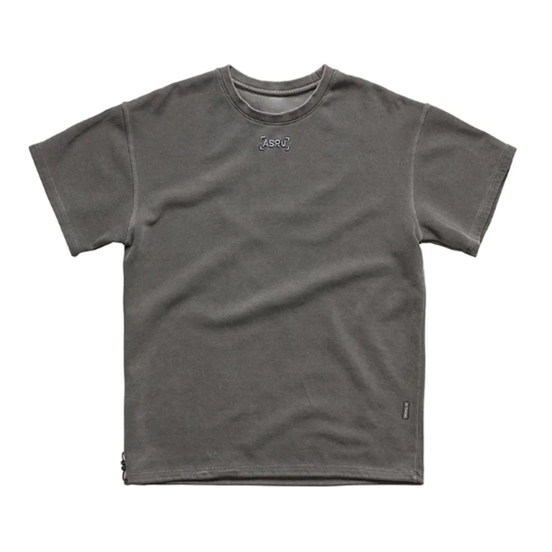 Novedad de verano camisetas informales europeas y americanas Camiseta con estampado letras holgadas para hombre cam | Мужская одежда