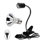 Высококачественная галогенная лампа для рептилий 97% Уфа и 3% уфв с держателем на зажиме, греющая Лампа Черепахи, греющая лампа, брызгозащищенная