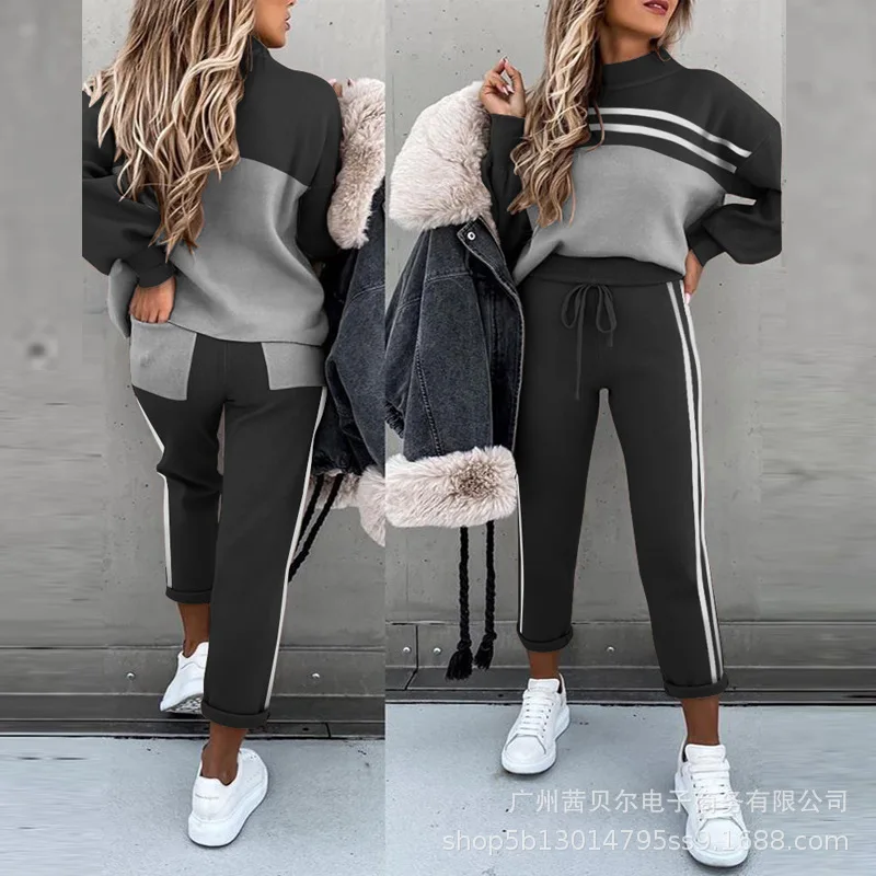 

European and American new fashion loose casual 2-piece set dresses for women party birthday dress for women dress women
