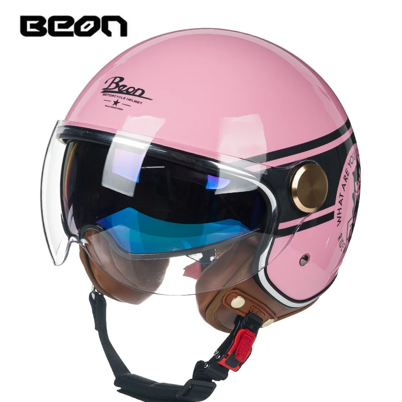 Casco BEON B120 мотоциклетный шлем beon twin shield мотоциклетные шлемы ECE Сертификация -