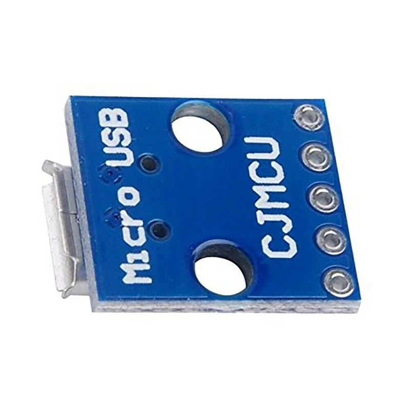 

5Pcs CJMCU 5V Micro- USB Board Interface Power Switch Adapter Breakout Module