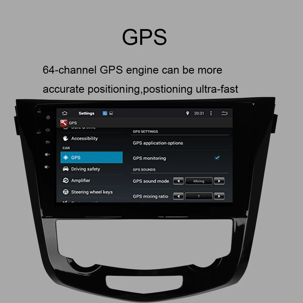 Автомобильная стереомагнитола 10 1 дюймов IPS экран Android 4 Гб ОЗУ для NISSAN X TRAIL/Qashqai/Dualis