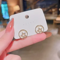 wholesale silver plated new hoop xingx factory women stud earrings drop shipping gift