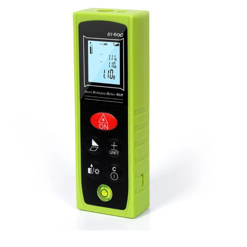 Портативный лазерный дальномер 60 м лазерная электронная линейка ленточный