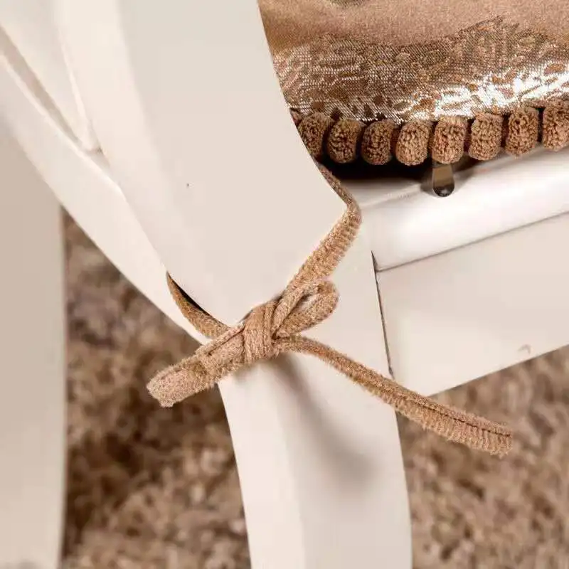 Двусторонняя Подушка для стула подушка кухонных стульев нескользящая моющаяся