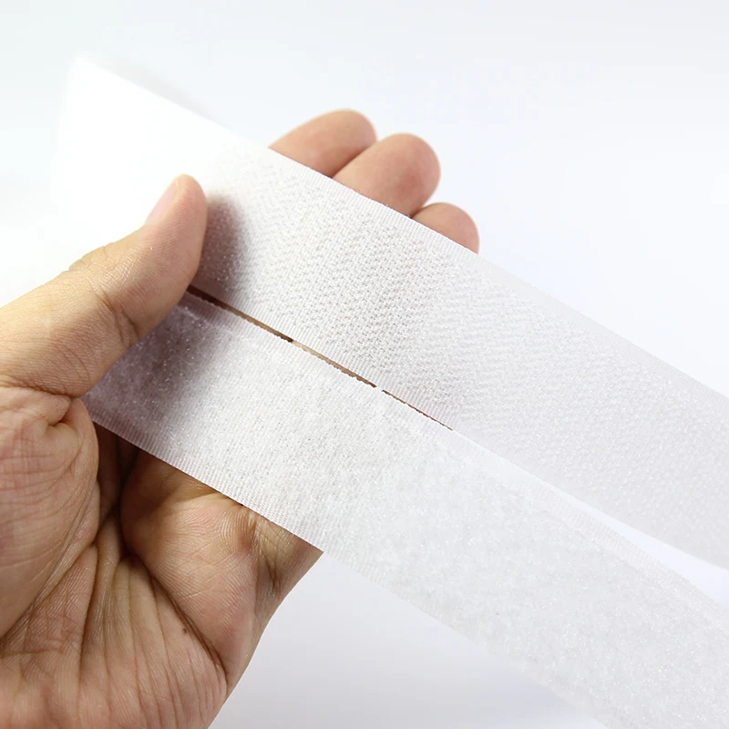 Sew on Hook and Loop Style Strips Fabric Fastener Non-Adhesive Interlocking Tape fastener tape No Glue 5 Yard | Дом и сад
