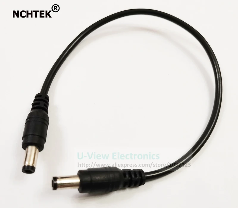NCHTEK DC Power 5 5x2 мм штекер для Мужской M/M удлинитель/кабель CCTV/Бесплатная доставка