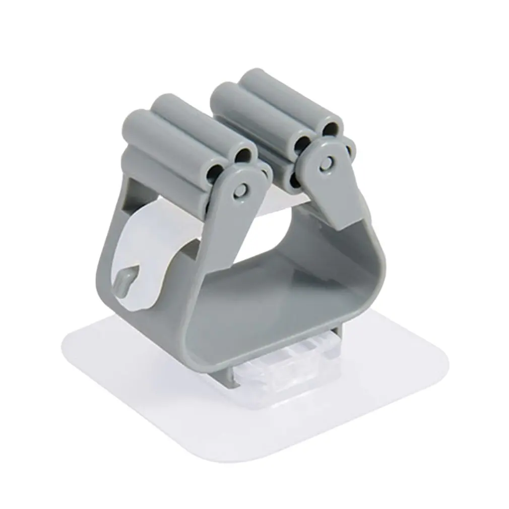 Настенный органайзер для швабры 1 шт. держатель без отверстий Не оставляющий