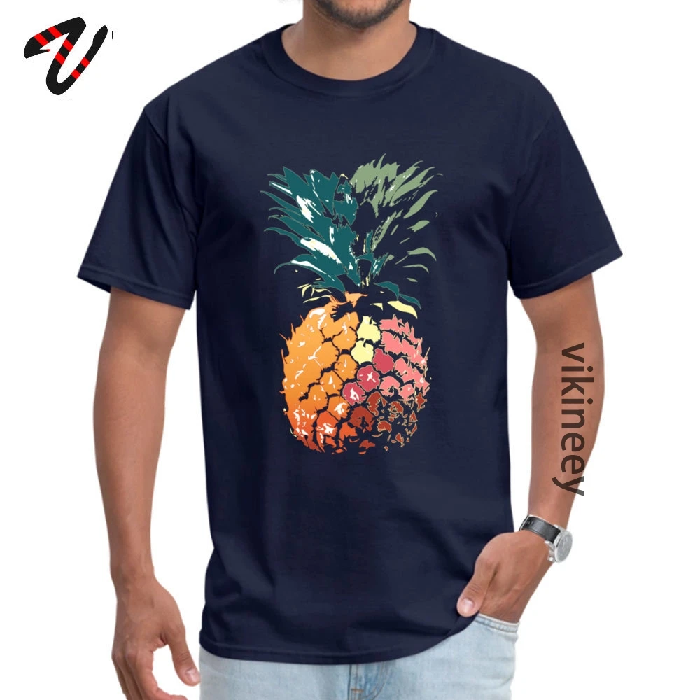 Футболки с акварельным рисунком ананаса дешевая новая групповая футболка для
