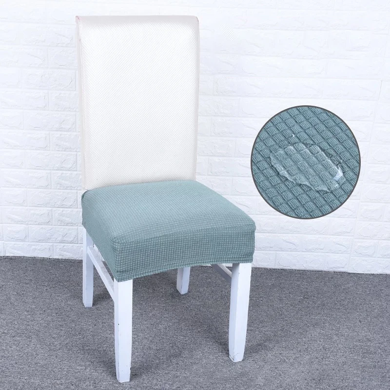 Бархатный жаккардовый обеденный чехол для кресла спандекс эластичный стульев