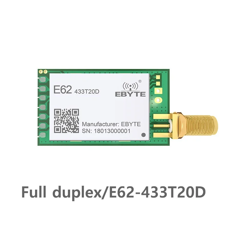 

E62-433T20D Full Duplex Long Range 433MHz TCXO rf Module Wireless Transceiver iot Transmitter and Receiver UART