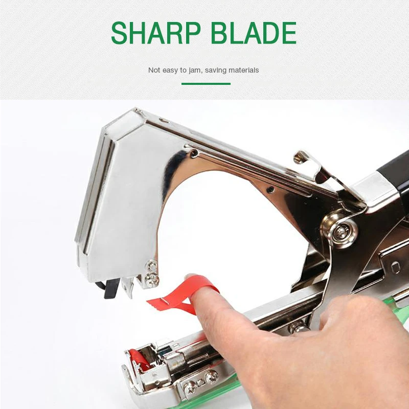 

A1-Road Tying Machine Set Garden Plant Tape tool Tapener With 5pcs Tape Set For Grape Cucumber Pepper Flower Fruit tape Machine